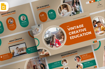 Vintage Creative Education Google Slide Template